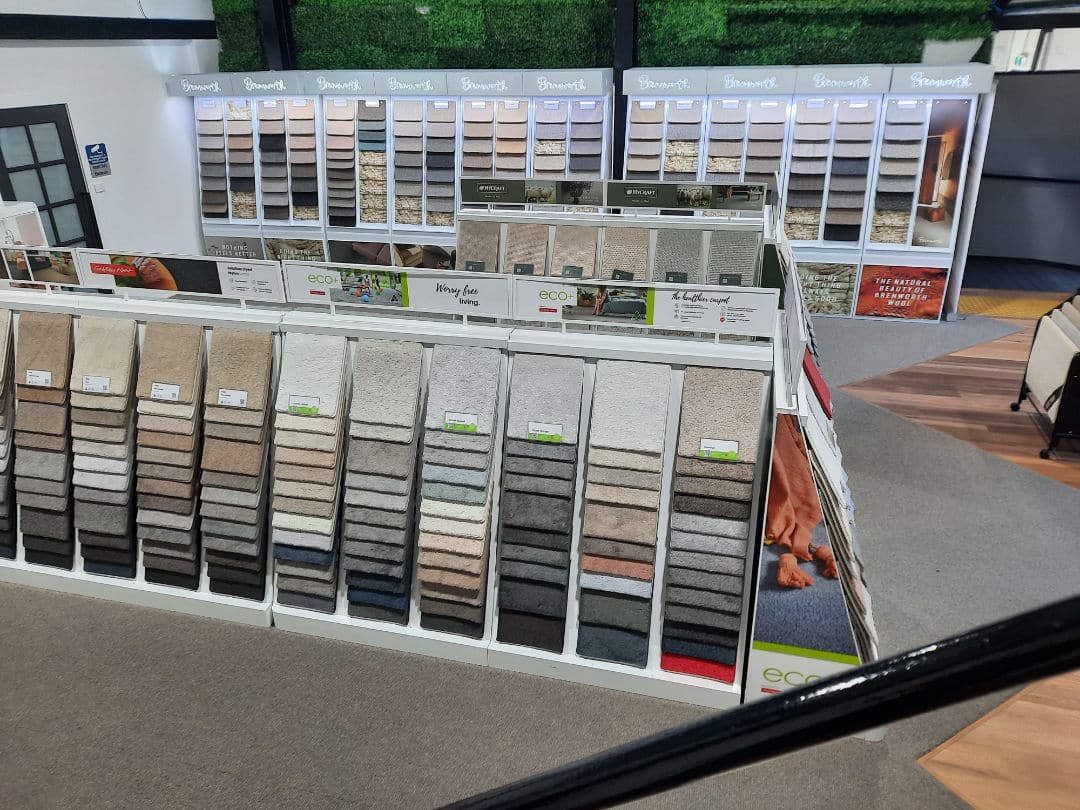 Carpet showroom displaying a wide array of Carpets in Sydney